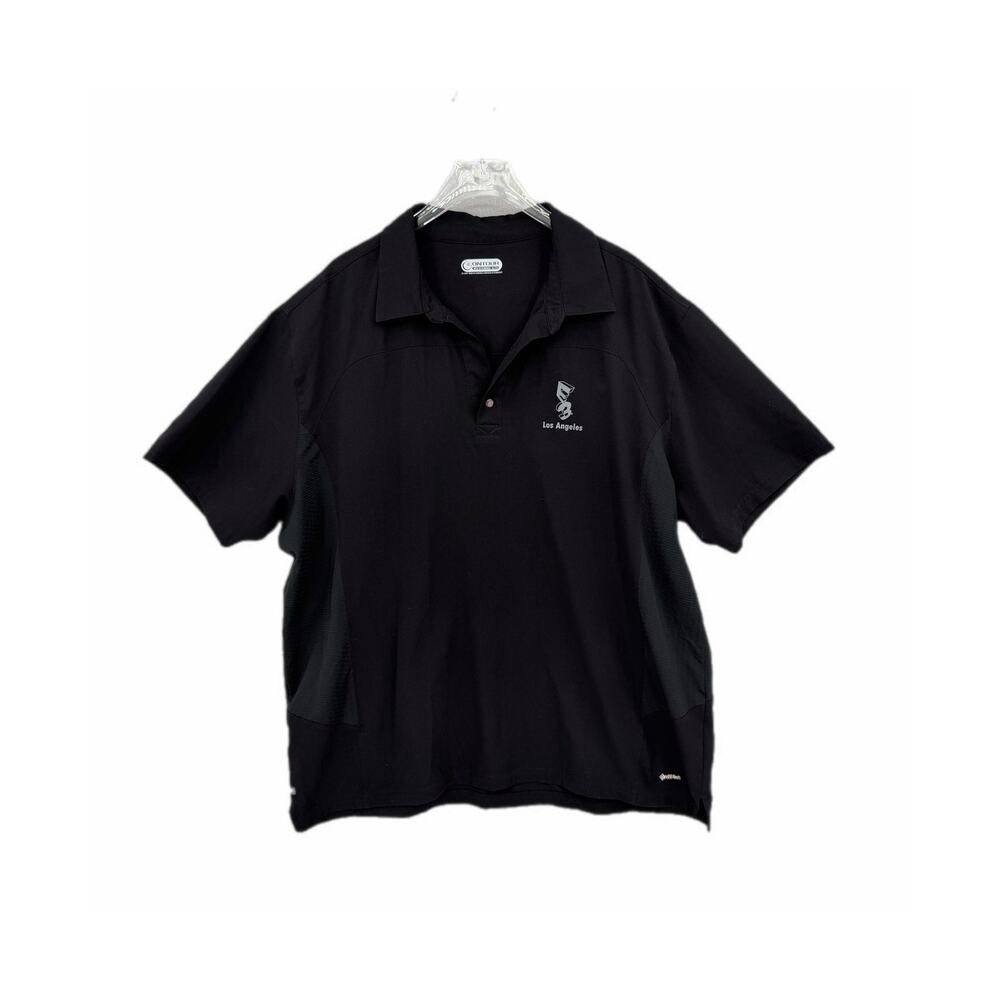 E3 Los Angeles Electronic Entertainment Expo Black Logo Lightweight Polo Shirt